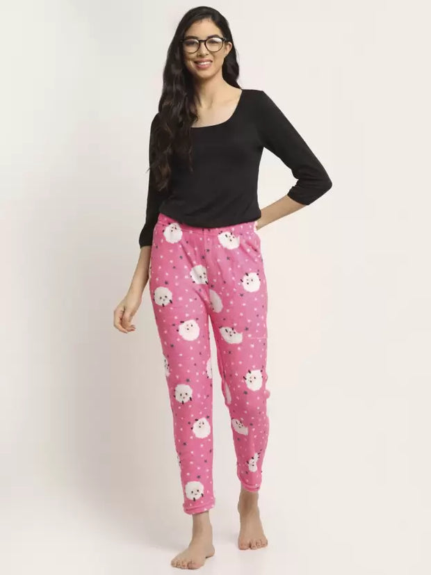 Ladies' Woolen Pajama for Winter (Pk of 2)