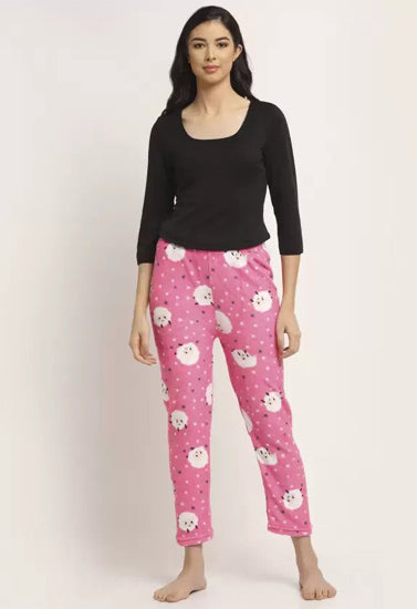 Ladies' Woolen Pajama for Winter (Pk of 2)