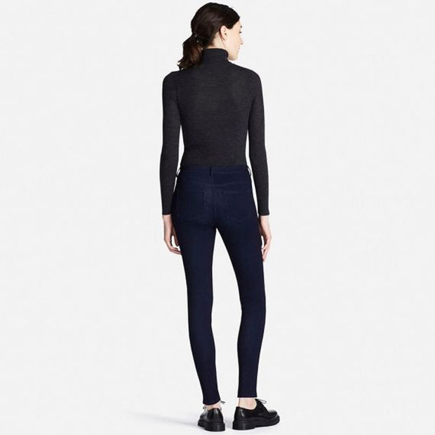Women's Hot Black Turtle Neck Sweater