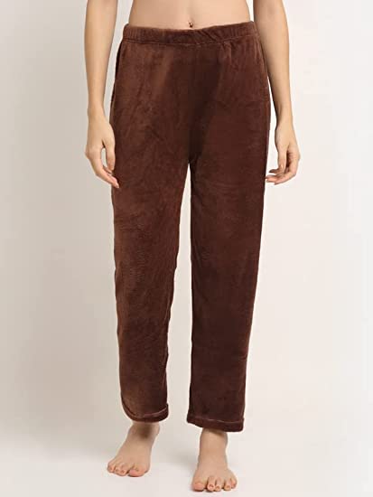 Womens Winter Cozy Warm Soft Fleece Pajama Pack of 2